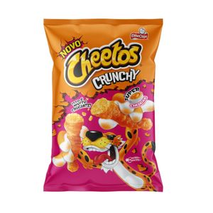 Salgadinho Cheetos crunchy Super Cheddar Embalagem 48g