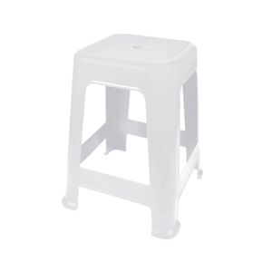 Banqueta de Plástico ROSSETS Branca 1un