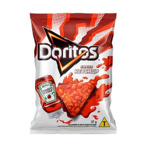 Salgadinho Doritos Sabor Ketchup Embalagem 37g