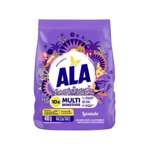 Lava Roupas em Pó ALA Lavanda Sachê 400g