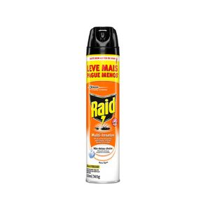 Inseticida Aerossol Multi-Insetos Raid Frasco 420ml