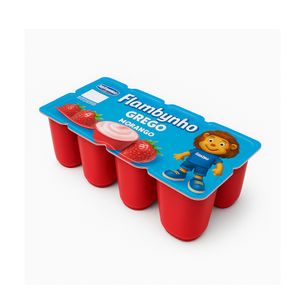 Iogurte Grego FLAMBYNHO Morango 300g