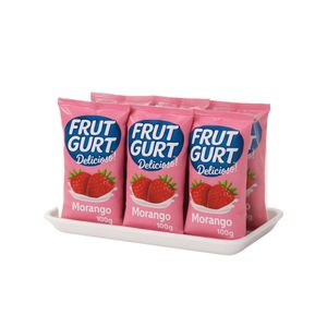 Iogurte FRUTGURT Sortidos Morango Sachê 600g