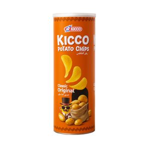 Batata Potato Chips kicco Sabor Classic Original Pote 100g