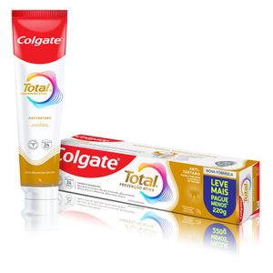 Creme Dental Colgate Total Anti Tártaro 220g