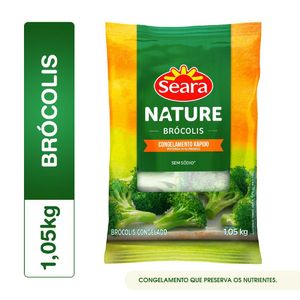 Brócolis florete congelado Seara Nature 1,05kg