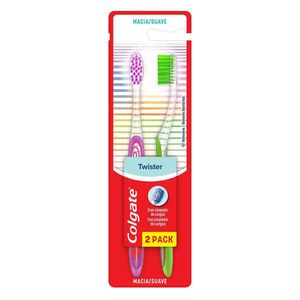 Escova de Dente Colgate Twister 2 unid