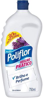 Cera Líquida Auto Brilho Poliflor Incolor 750ml Oferta!