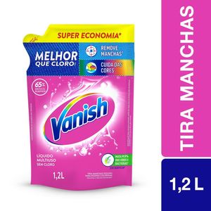 Tira Manchas Vanish Líquido Multiuso para roupas coloridas embalagem econômica 1,2L