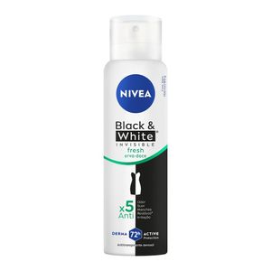NIVEA Desodorante Aerossol Black & White INVISIBLE Fresh Erva-doce 150ml