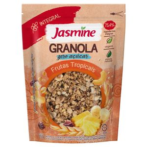 Granola Integral Frutas Tropicais Zero Açúcar Jasmine 250g