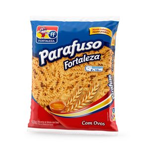 Macarrão de Sêmola com Ovos Parafuso Fortaleza 500g