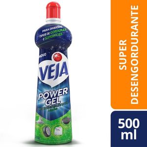 Super Desengordurante Veja Power Gel Limão 500g