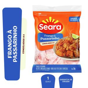 Frango a passarinho Seara IQF 1kg