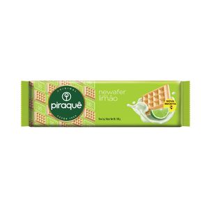 Biscoito Wafer Recheio Limão Piraquê Newafer 100g