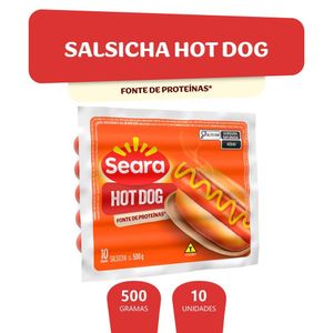 Salsicha hot dog Seara 500g