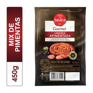 Linguiça apimentada Seara Gourmet 450g