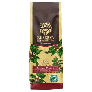 Café em pó Santa Clara Reserva da Familia Cerrado Mineiro 250g