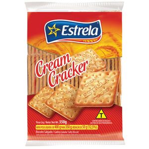 Biscoito Cream Cracker Estrela 350g