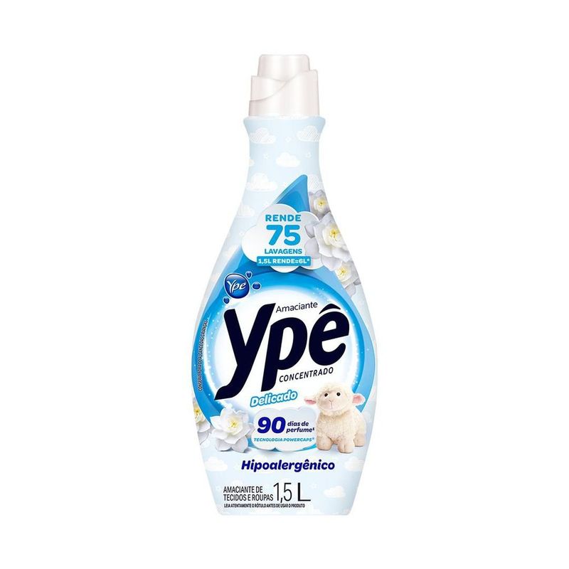 Amaciante Concentrado Ypê Delicado 1,5 Litro
