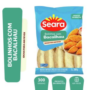 Bolinhos com bacalhau Seara Pescados 300g
