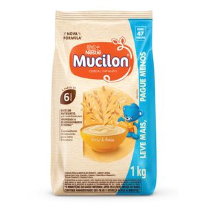 Cereal Infantil Mucilon Arroz e Aveia 1kg