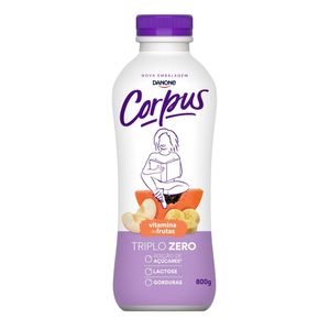 Iogurte Líquido Zero Lactose Corpus Vitamina de Fruta 800g