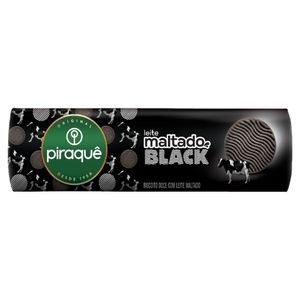 Biscoito Leite Maltado Black Piraquê 132g