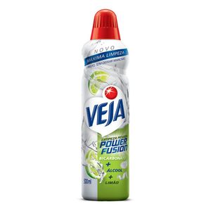 Veja Limpeza Pesada Power Fusion Limão Limpador de Pisos 500mL