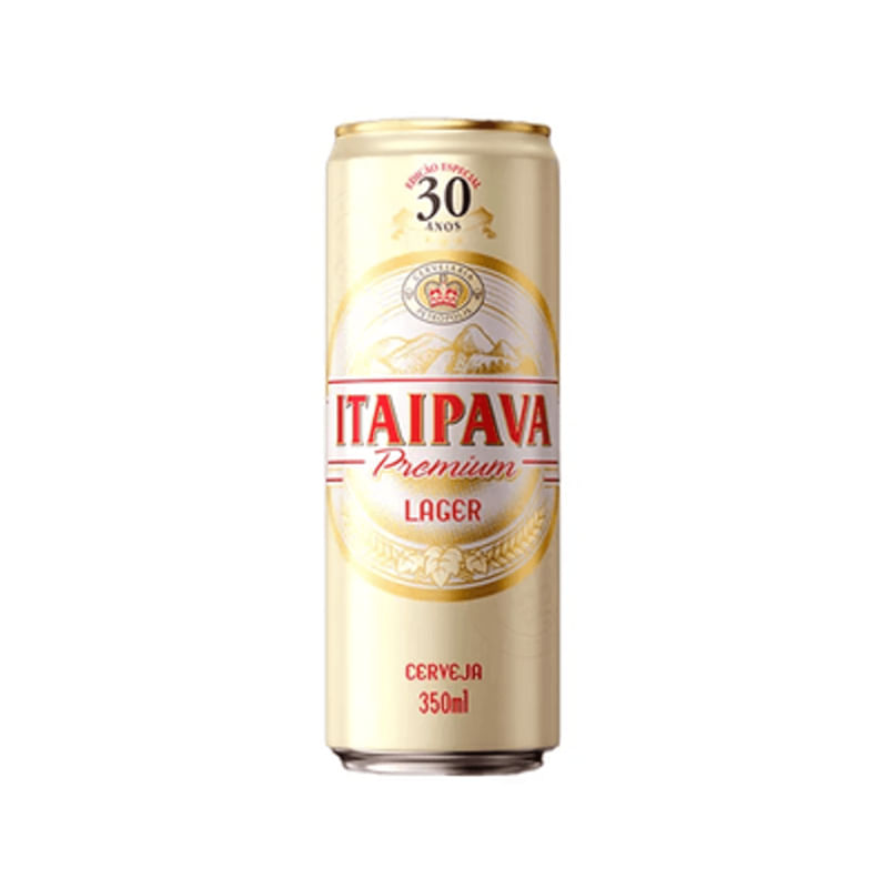 Cerveja ITAIPAVA Premium Lata 350ml