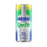 Vodka Absolut Sprite Lata 269ml