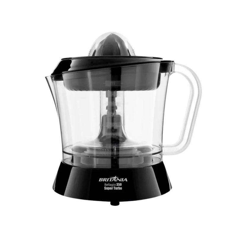 Espremedor de Fruta BRITANIA Super Preto 127V
