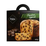 Panetone Especial Pátio Gourmet com Chocolate Caixa 400g