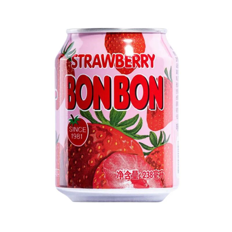 Suco Bon Bon Sabor Morango Lata 238ml