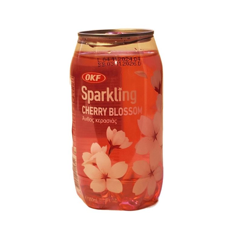 Bebida Gaseificada OKF Sabor Cherry Blossom Lata 350ml