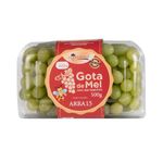 Uva Verde Gota de Mel Sem Semente Embalagem 500g