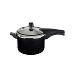Panela de Pressão TRAMONTINA Vancouver Effect Preta 4,5L