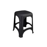 Banqueta de Plástico TRAMONTINA Niteroi Preta 1un