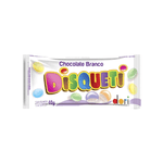 Chocolate Branco DISQUETI Colorido pacote 40g