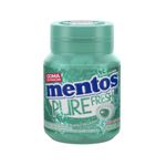 Goma de Mascar Sem Açúcar Mentos Pure Fresh Wintergreen Pote 56g