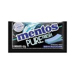 Goma de Mascar Sem Açúcar Mentos Pure Fresh Strong Mint Embalagem 8,5g