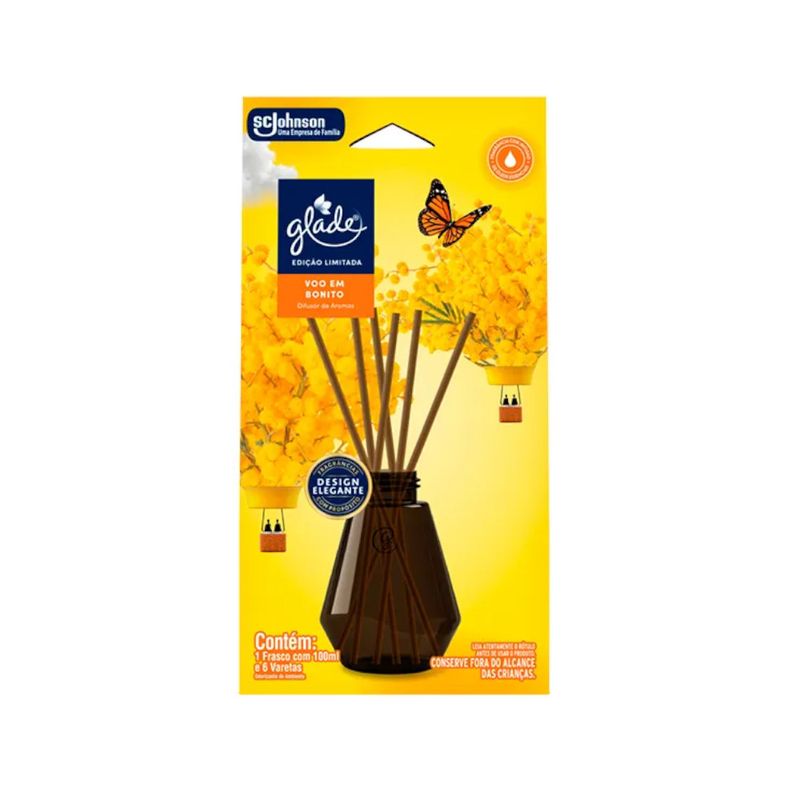 Odorizador de Ambiente Glade Voo em Bonito Edição Limitada Embalagem 100ml