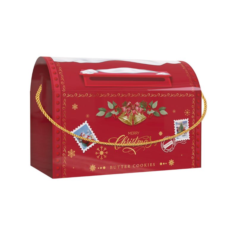 Kit Natalino Santa Edwiges Claus Box Caixa com 6 itens