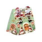 Kit Natalino Santa Edwiges Christmas Dolls Contém 8 itens Caixa 1,11kg