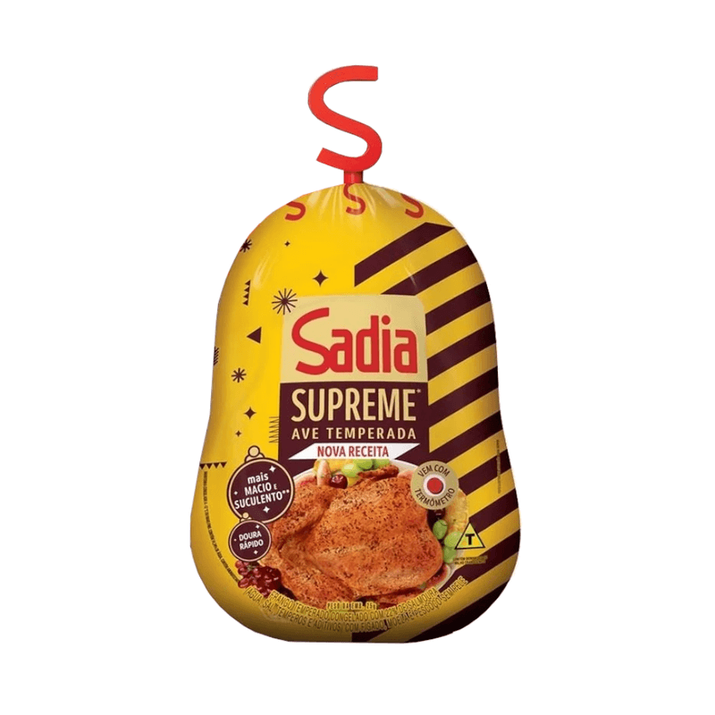 Ave Temperada SADIA Supreme Mais Macio e Suculento Congelada Aproximadamente 3,7kg
