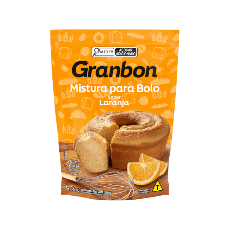 Mistura para Bolo GRANBON Laranja pacote 350g