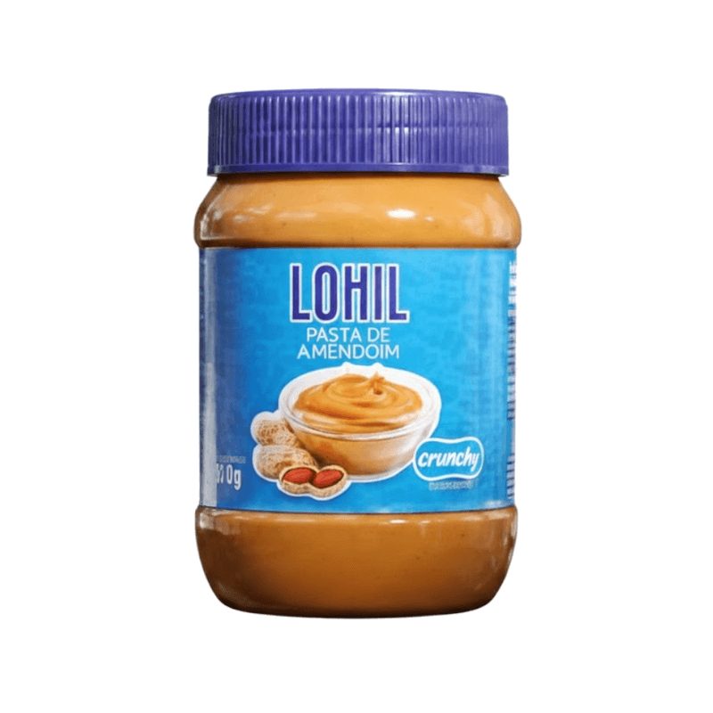 Pasta de Amendoim Lohil Crocante Pote 510g
