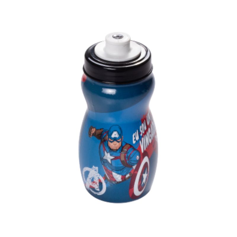 Garrafa Infantil PlasÃºtil CapitÃ£o AmÃ©rica 300ml.jpg