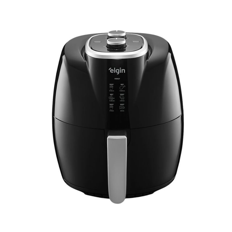 Fritadeira-Eletrica-Air-Fryer-ELGIN-Space-Fryer-Preta-5L-127V-