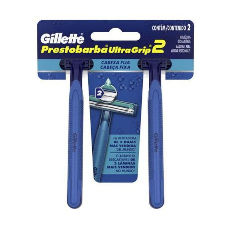 Aparelho-de-Barbear-Descartavel-Gillette-Presto-2-Fixo-2-Unidades